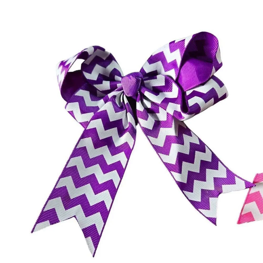 2 chevron bows, 5x5